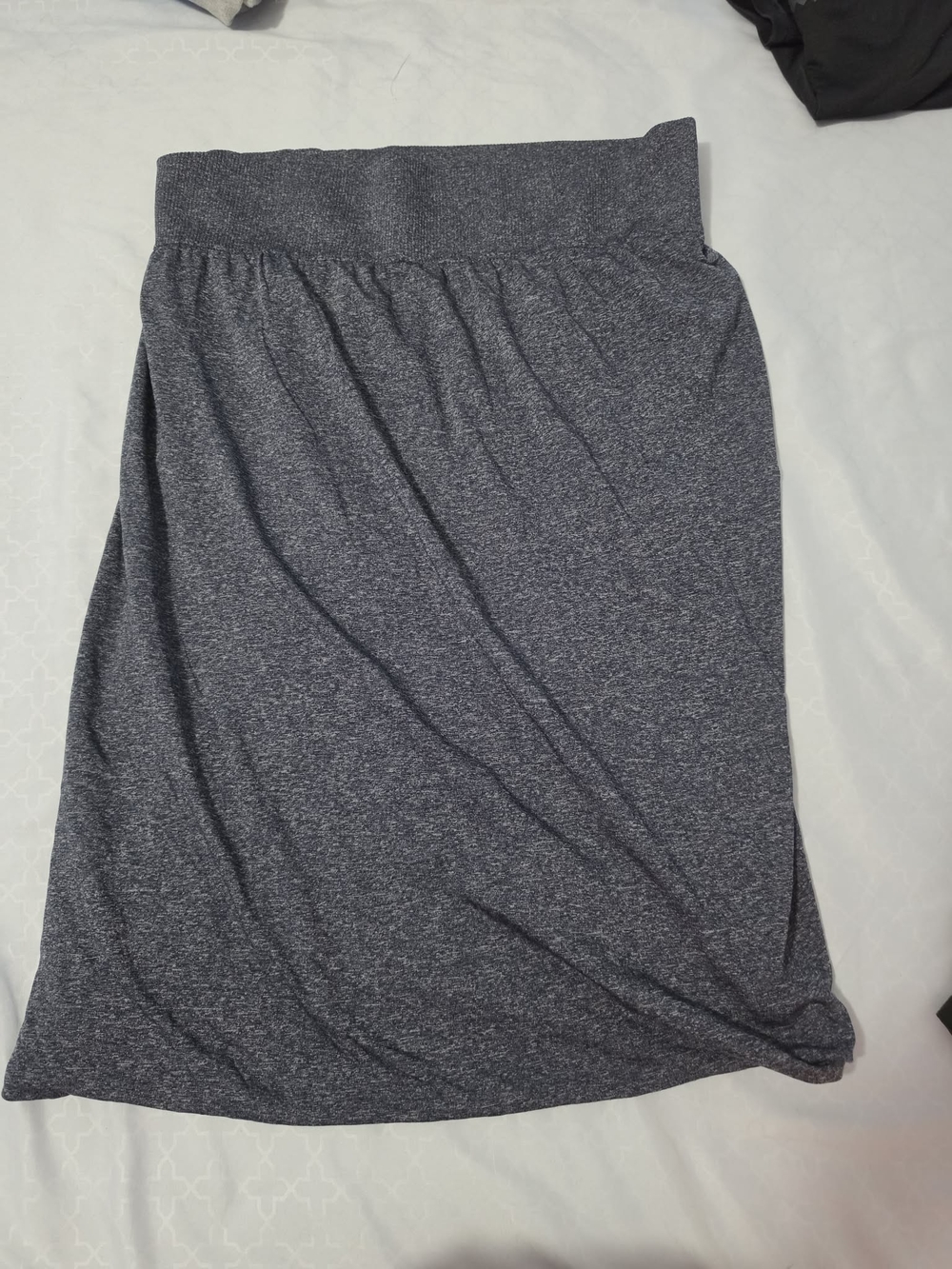 lululemon athletica Heathered Dark Gray Midi Skirt